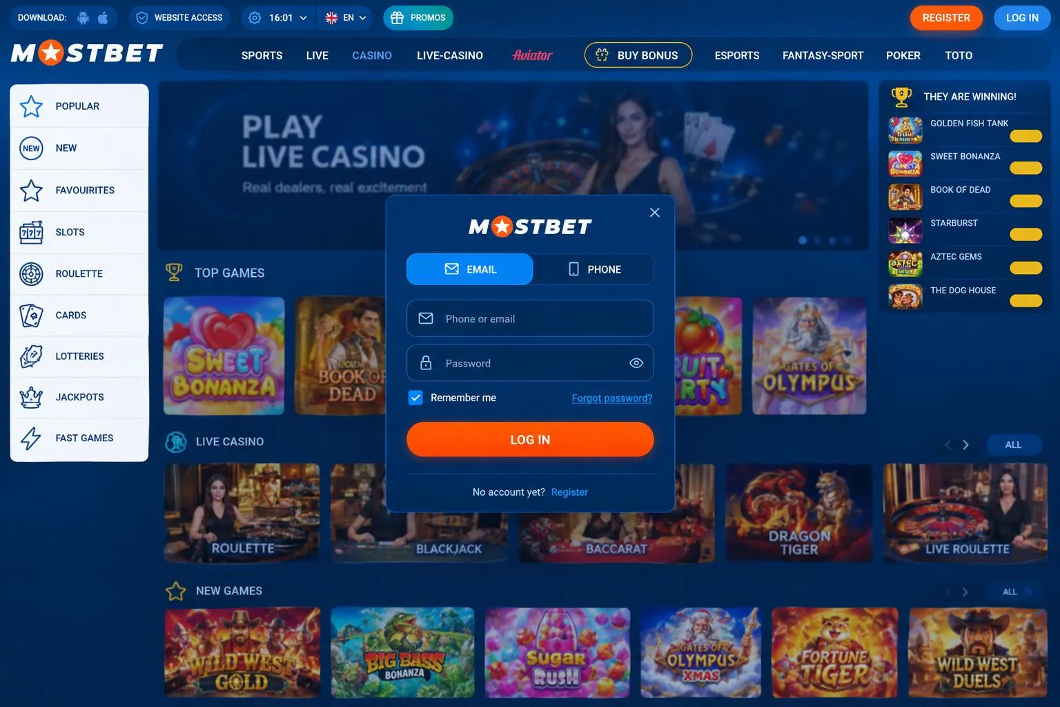 Mostbet login BD – step-by-step account access