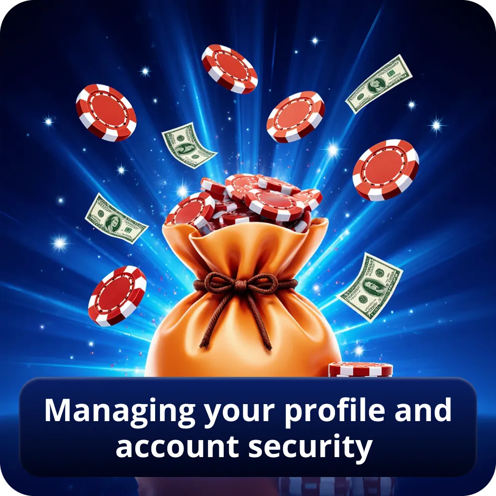 Managing your profile and account security