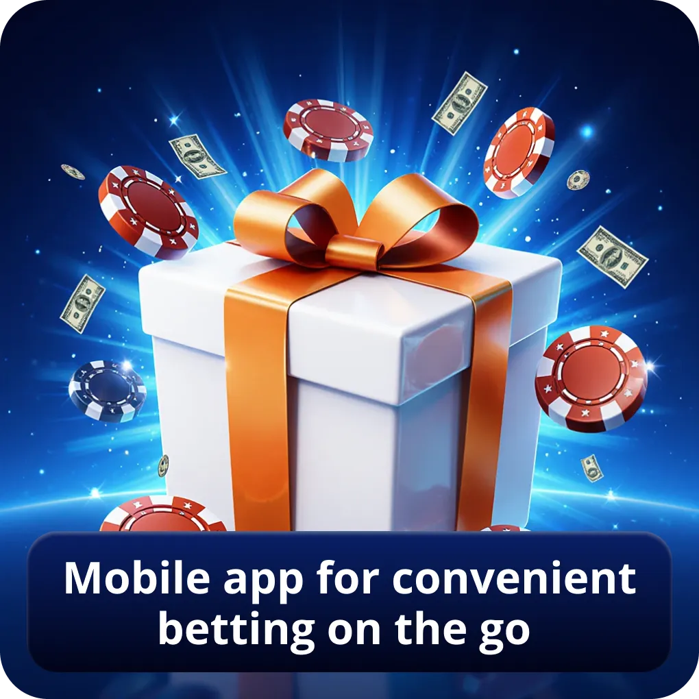 Mobile app for convenient betting on the go